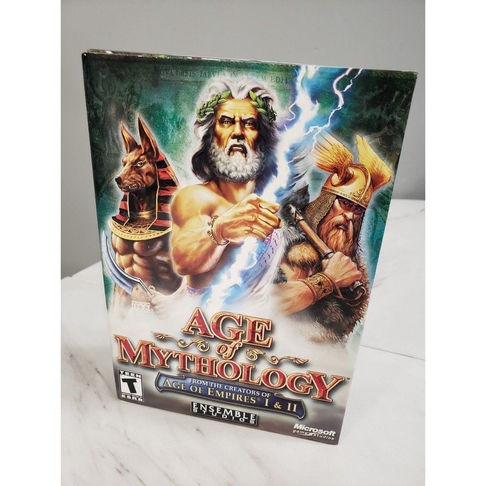 SEALED New Age of Mythology (PC, 2002) Small Box
